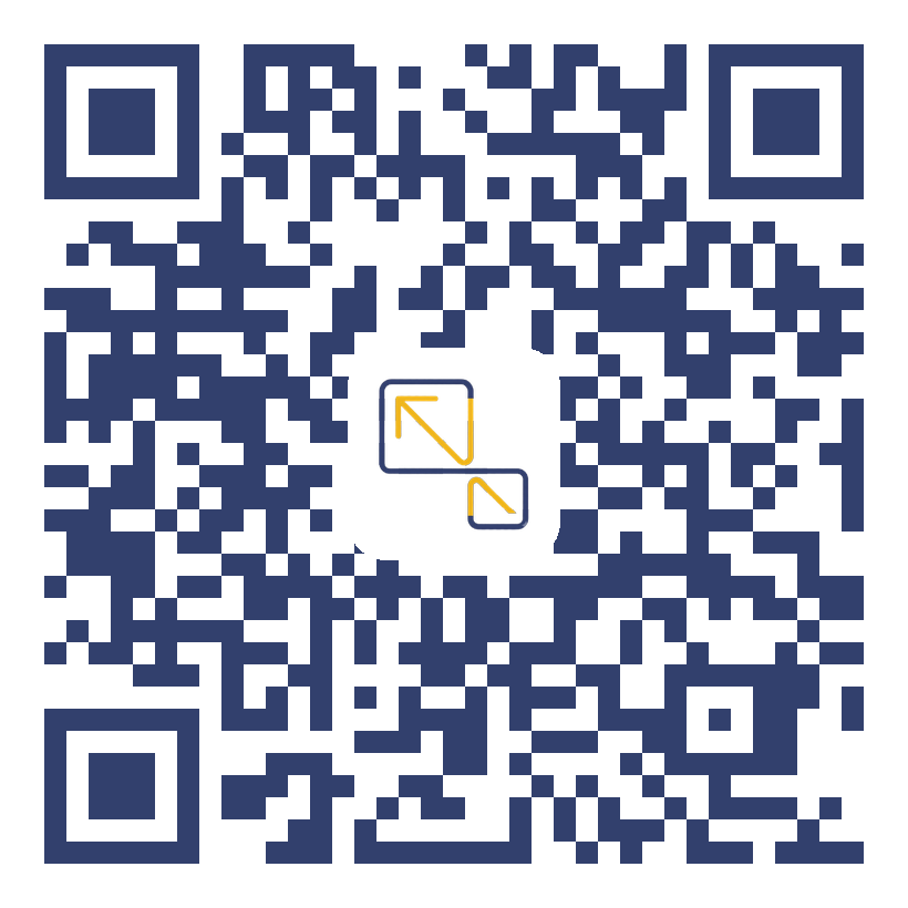 QR code that opens a WhatsApp chat with StandScale
